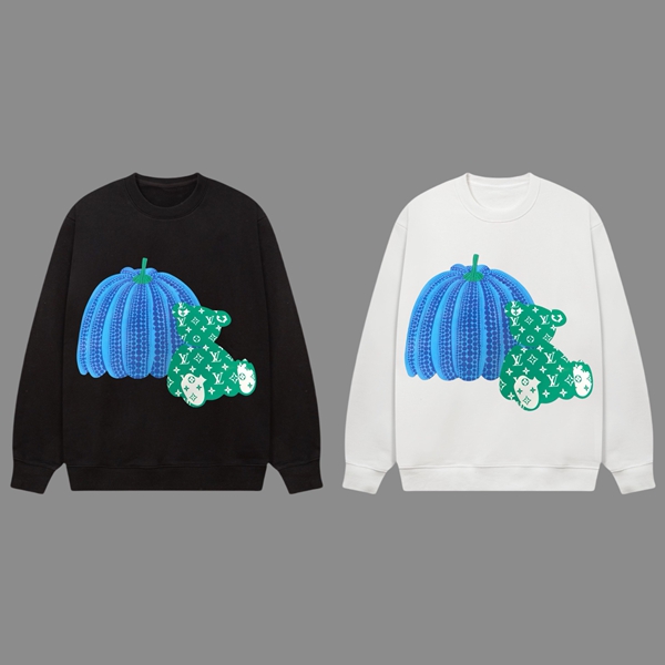 ブランドパーカー側面デザイン